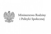 Logo: Ministerstwo Rodziny i Polityki Społecznej