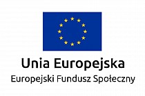 Logo: Unia europejska, europejski fundusz społeczny